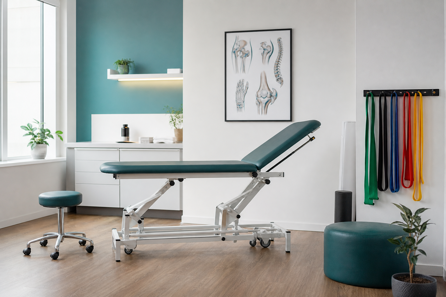 Behandlungsraum der Orthopädiepraxis